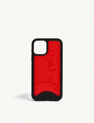 PhoneXケース Christian Louboutin Christian Louboutin iPhone X Loubiphone Case | Black | FARFETCH