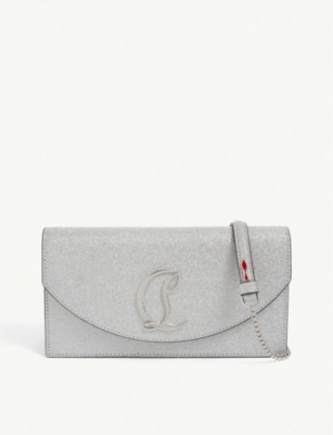 Loubi54 discount leather clutch