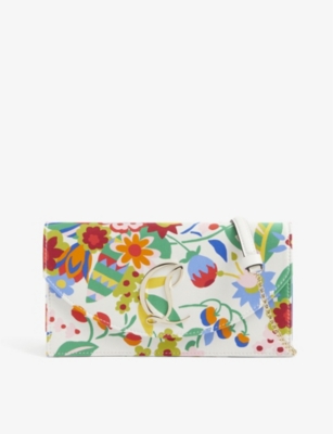 Loubi54 Crepe Satin Clutch