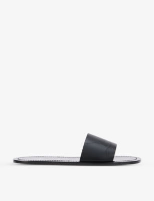 Christian Louboutin Men's Coolraoul Leather Slides