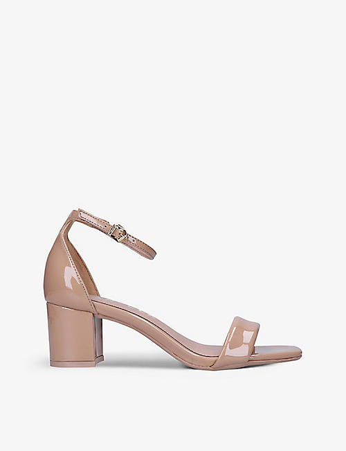 CARVELA: Second Skin heeled faux-leather sandals