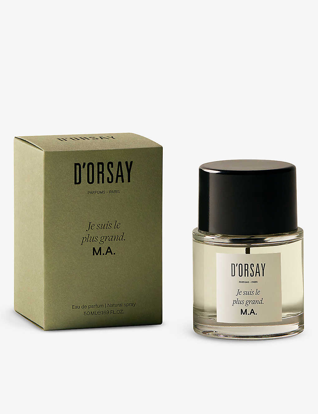 D'orsay Je Suis Le Plus Grand M.a. Eau De Parfum 50ml
