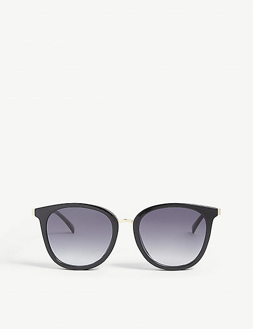 LE SPECS: LAF2128433 Bandore round-frame polycarbonate sunglasses
