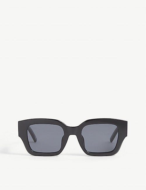 LE SPECS: LSP2102379 square-frame polycarbonate sunglasses