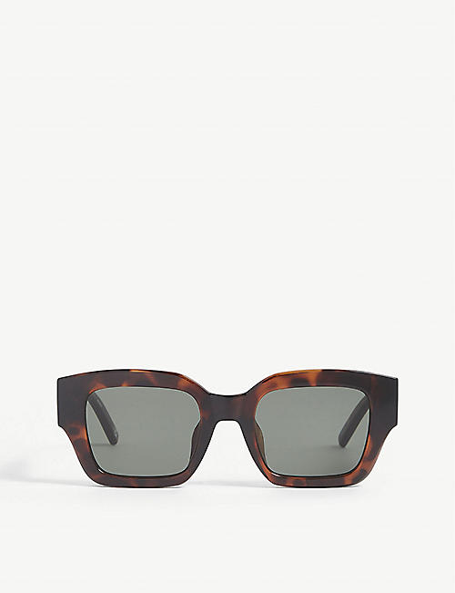 LE SPECS: LSP2102380 square-frame polycarbonate sunglasses