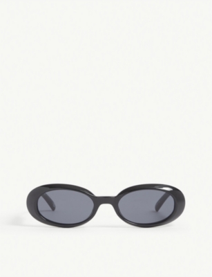 Round and hotsell oval sunglasses