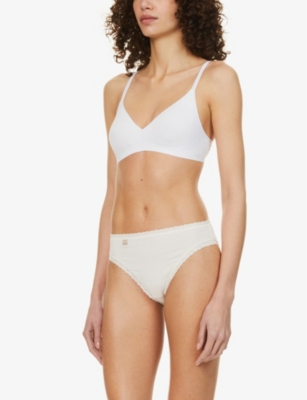 Pack of 3 24/7 Weekend mid-rise stretch-cotton briefs