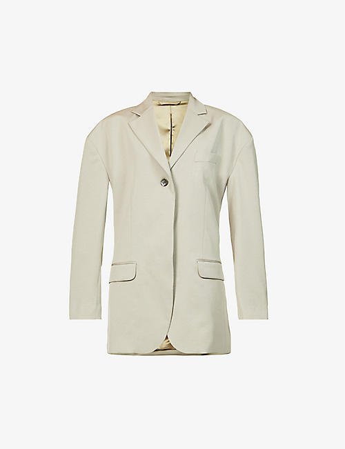 ACNE STUDIOS: Joanne relaxed-fit crepe blazer