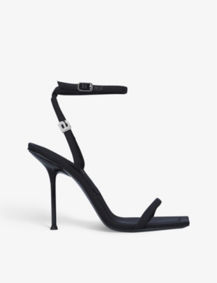 Alexander wang best sale crystal sandals