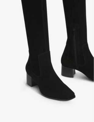WHISTLES: Blair zipped suede knee-high boots