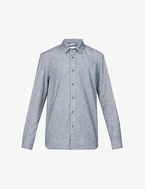 PEREGRINE: Drill regular-fit cotton shirt