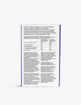 VIDA GLOW: Blueberry Natural Marine Collagen supplement 3g pack of 30