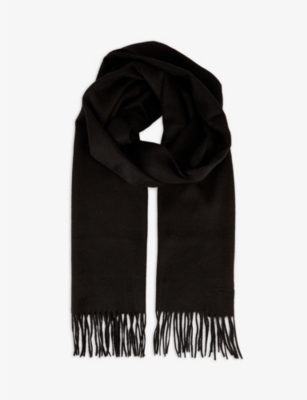 autumn Memory Foreigner MULBERRY - Fringe-embellished cashmere scarf | Selfridges.com