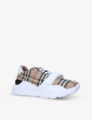 burberry canvas trainers