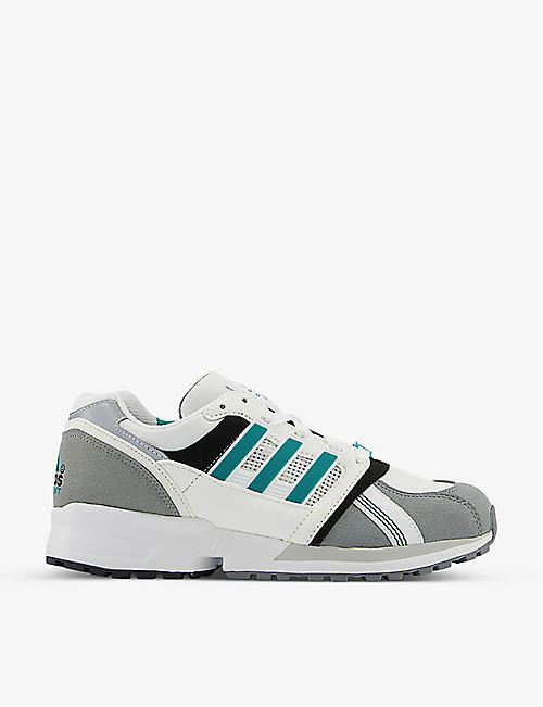 ADIDAS STATEMENT: Equipment CSG 91 OG suede and mesh trainers
