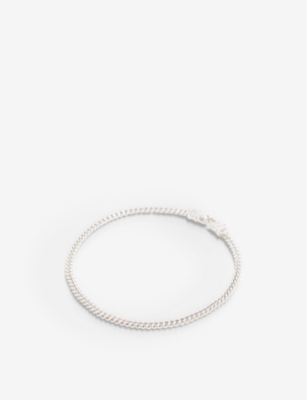 TOM WOOD: Curb-chain sterling-silver bracelet