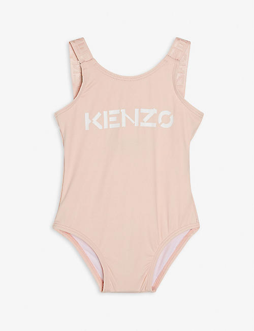 KENZO: Logo-print swimsuit 6 months - 3 years