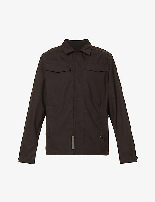 G-STAR: Utility relaxed-fit organic-cotton overshirt