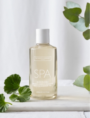 THE WHITE COMPANY: SPA Restore bath and shower gel 250ml