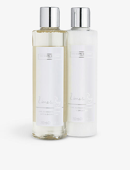 THE WHITE COMPANY: Lime & Bay bath and body gift set