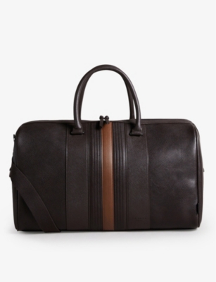 Leather weekend bag Ted Baker Black in Leather - 33741769