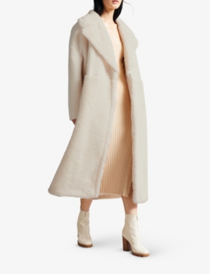 fake sheepskin coat