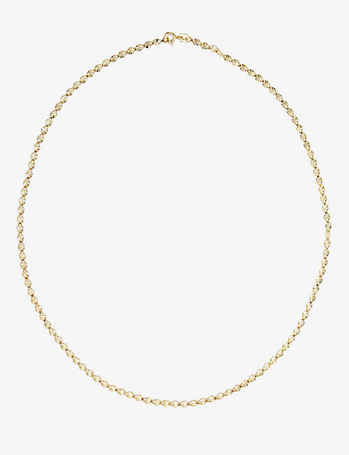 BY PARIAH: Forzantina Dia 9ct yellow gold chain necklace