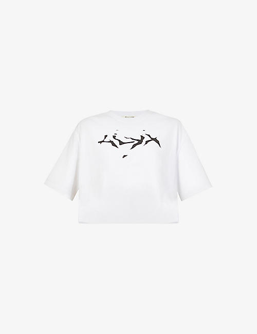 1017 ALYX 9SM: Scar logo-print cotton-jersey T-shirt