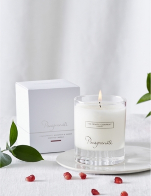 THE WHITE COMPANY: Pomegranate signature candle 140g