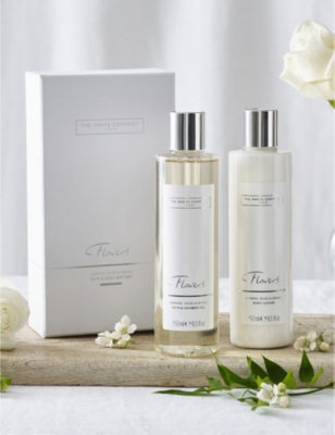 The White Company Flowers Bath And Body Set