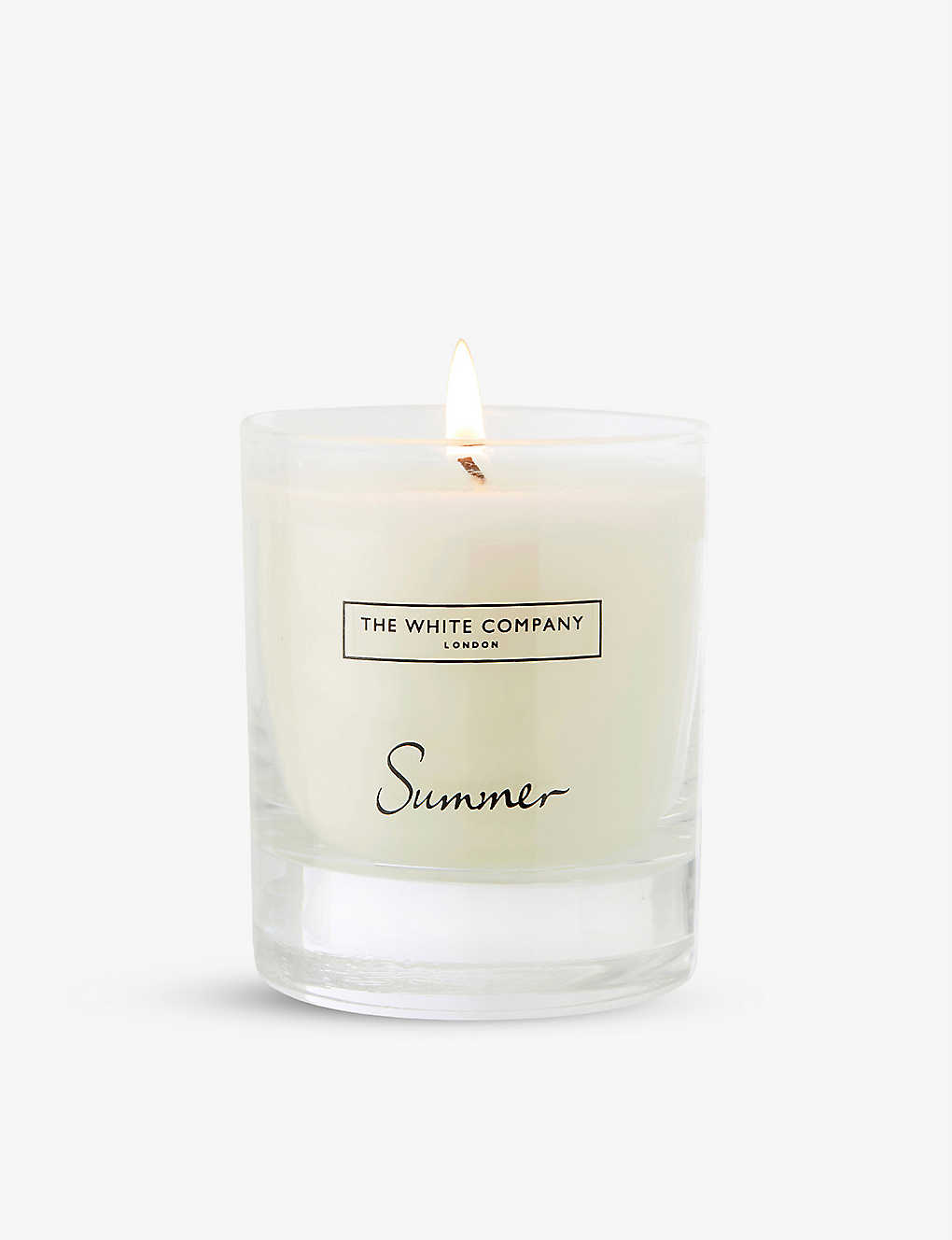 The White Company Summer Scented Candle 140g