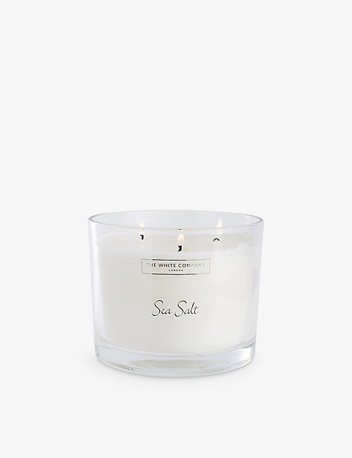 THE WHITE COMPANY: Sea Salt large scented candle 770g