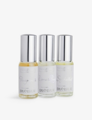 THE WHITE COMPANY: Signature fragrance oil set of three 15ml