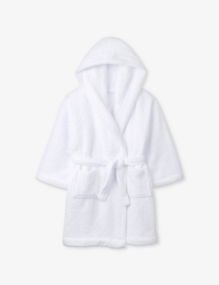 White company girls dressing gown sale