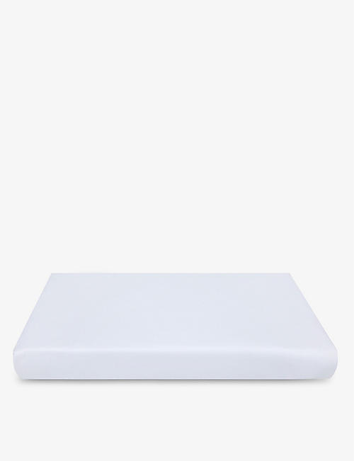 THE WHITE COMPANY: Sateen cotton single fitted sheet