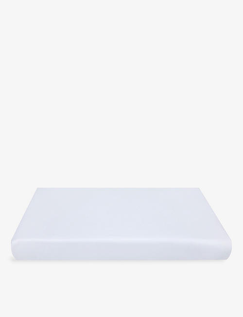 THE WHITE COMPANY: Sateen king cotton fitted sheet