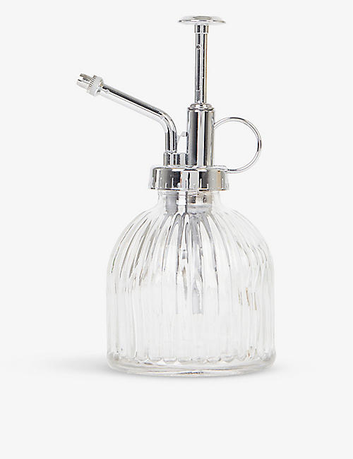 THE WHITE COMPANY: Ribbed glass plant mister 200ml