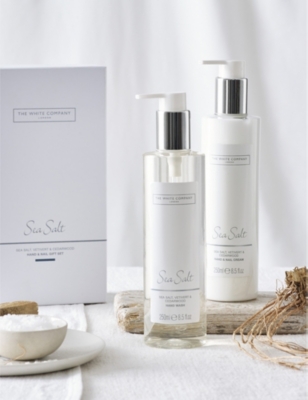The White Company Sea Salt Hand And Nail Gift Set In None/clear