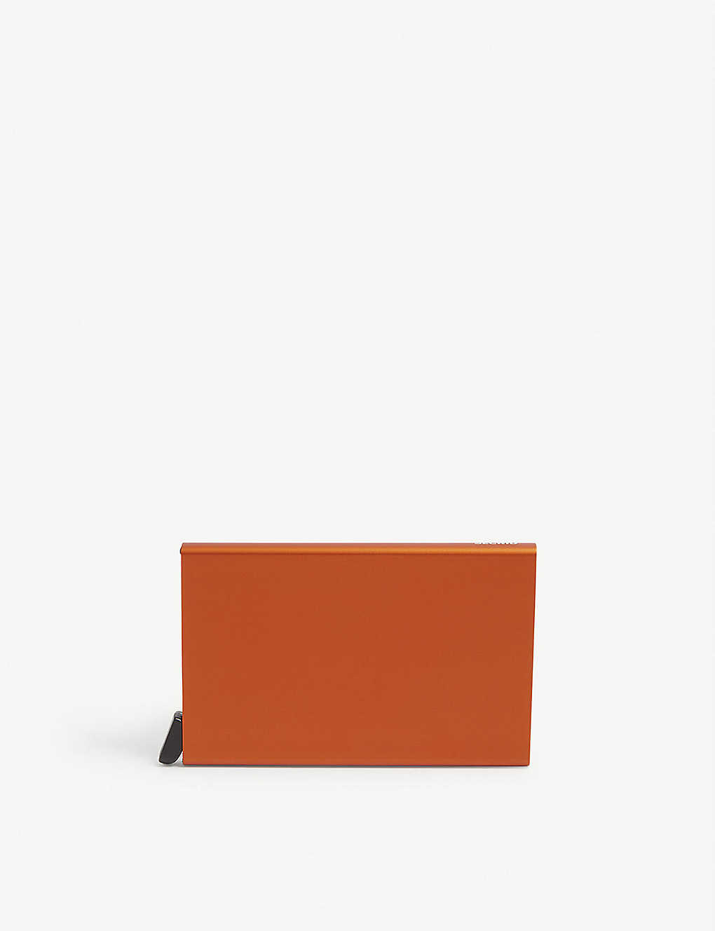 Secrid Cardprotector Aluminium Cardholder In Orange