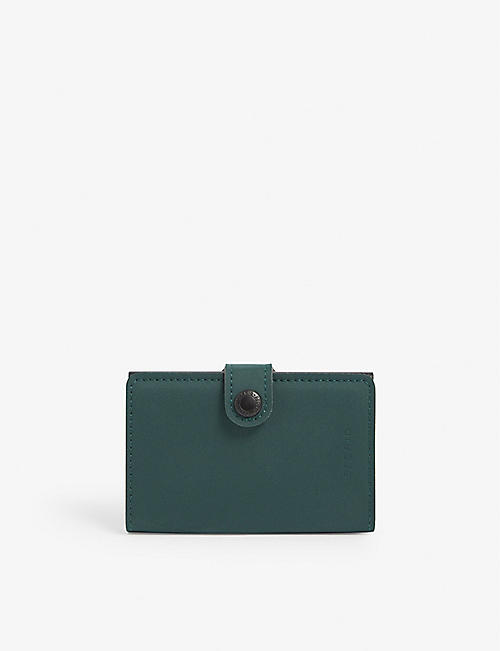 SECRID: Miniwallet faux-leather and aluminium wallet