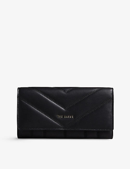 TED BAKER: Ayve quilted leather purse