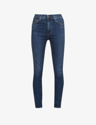 Citizens Of Humanity Olivia Skinny High-rise Stretch-denim Jeans In Ocean Front