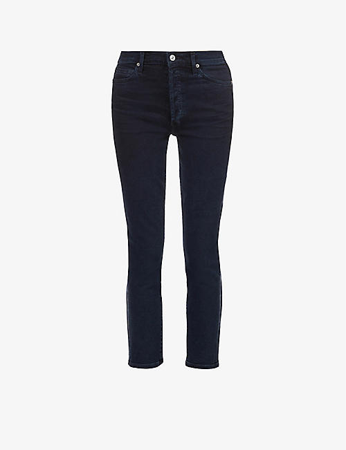 CITIZENS OF HUMANITY: Olivia skinny high-rise stretch-denim jeans