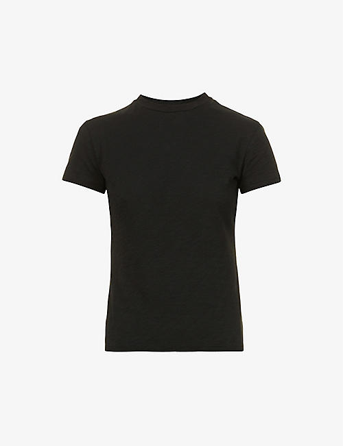 THEORY: Tiny Tee round-neck cotton-jersey T-shirt