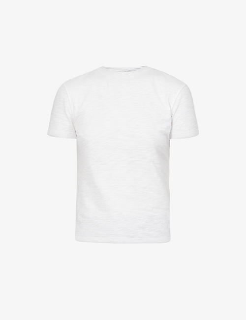 THEORY: Tiny Tee round-neck cotton-jersey T-shirt