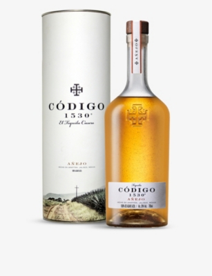 CODIGO 1530: Código 1530 Tequila Añejo 700ml
