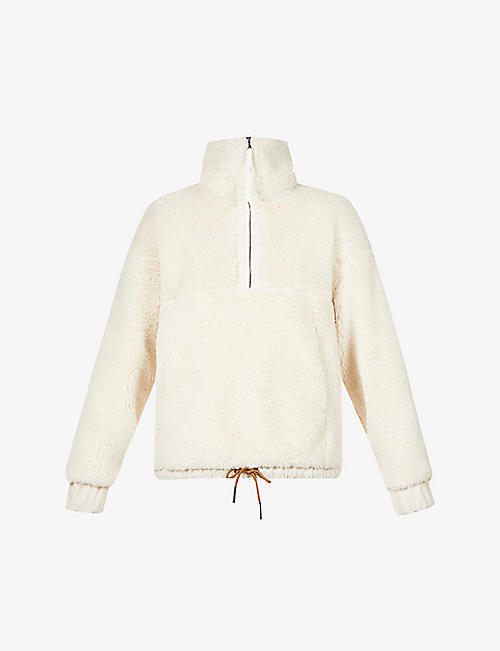 VARLEY: Appleton oversized fleece sweatshirt