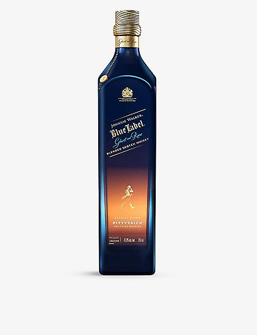 JOHNNIE WALKER: Johnnie Walker Blue Label Ghost and Rare Pittyvaich blended Scotch whisky 700ml