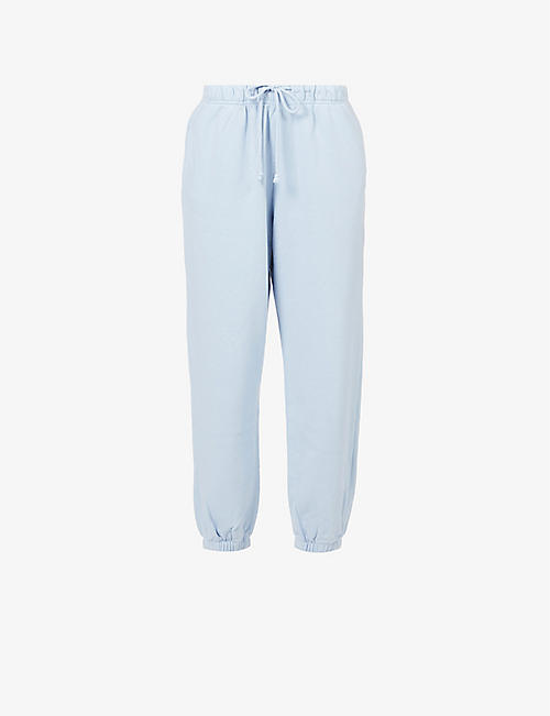 LEVIS: WFH tapered mid-rise cotton-jersey jogging bottoms