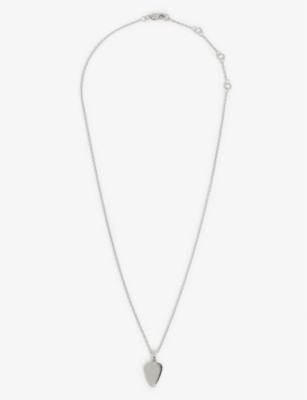 DOMINIC JONES Tooth rhodium-plated recycled sterling silver